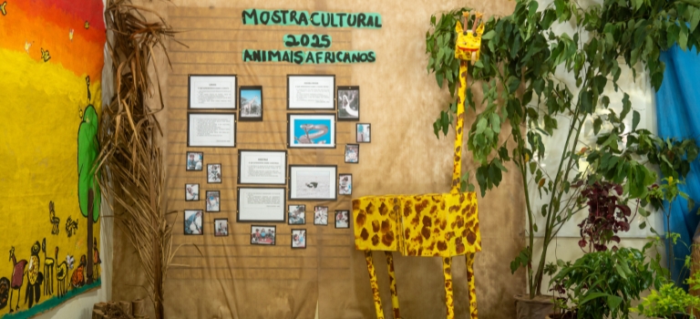 Mostra Cultural 2025 - animais africanos